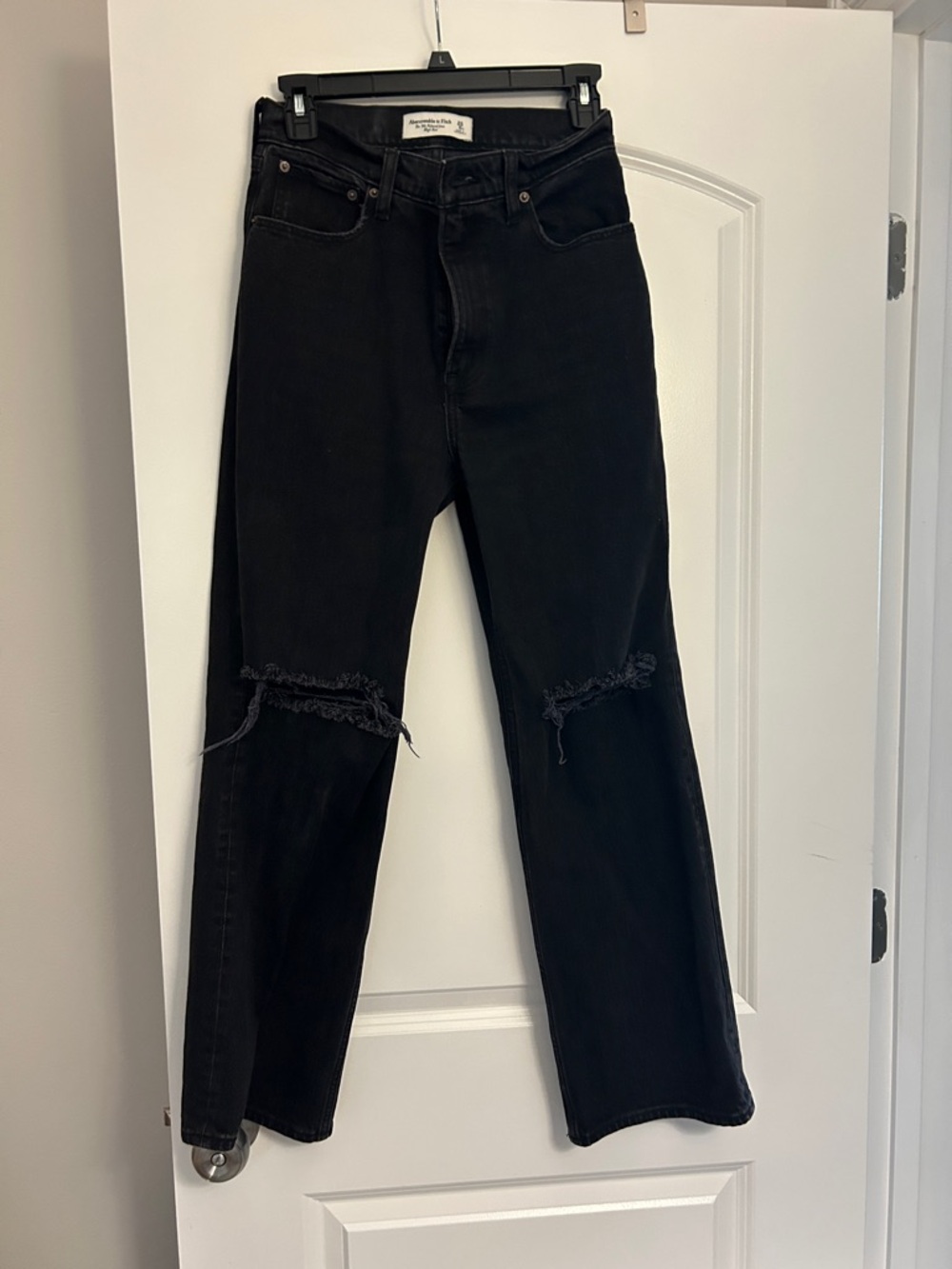Abercrombie & Fitch Black '90s Relaxed High-Rise Jeans